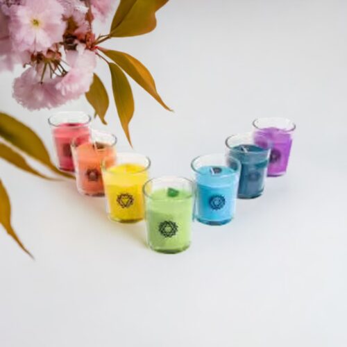 Chakra Scented Candles 250ml – Transform Your Space with Empowering Calm 4 Chakra-Scented-Candles